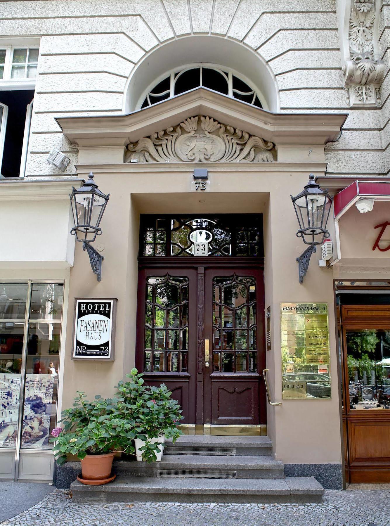 Hotel Pension Fasanenhaus ベルリン エクステリア 写真